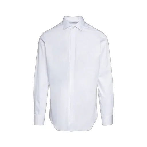 Long-Sleeved Cotton Shirt