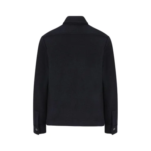 Wool Patch-Pocket Shirt
