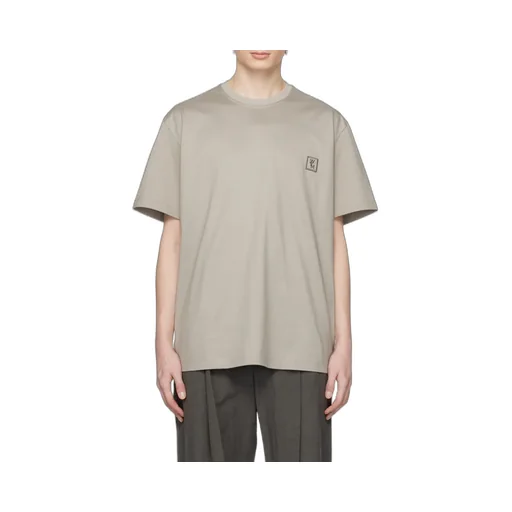 Logo-Patch Cotton T-Shirt