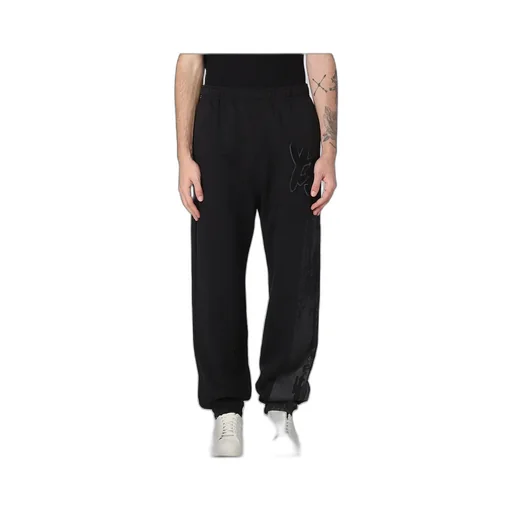 Logo Patch Elasticated-Waistband Track Trousers