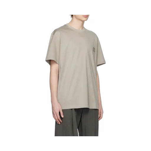 Logo-Patch Cotton T-Shirt