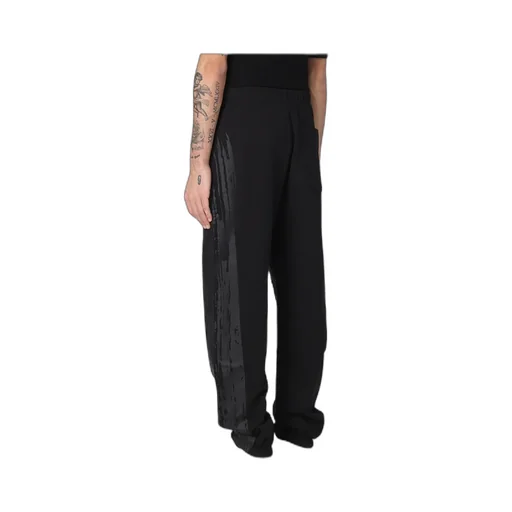 Logo Patch Elasticated-Waistband Track Trousers