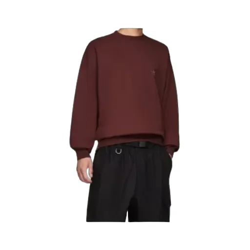 Brushed Terry Crew Sweatshirt