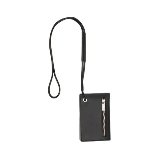 Logo Engraved Neck Strap Cardholder
