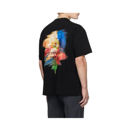Logo-Patch Cotton T-Shirt