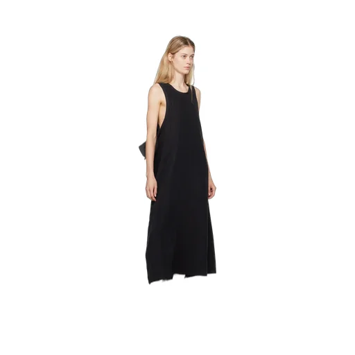 Sleeveless Twill Dress