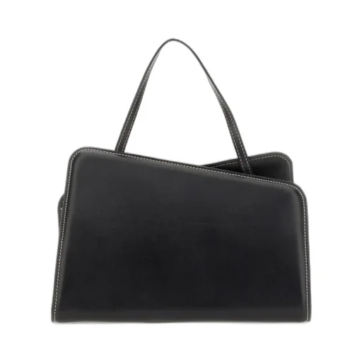 Asymmetric Leather Shoulder Bag