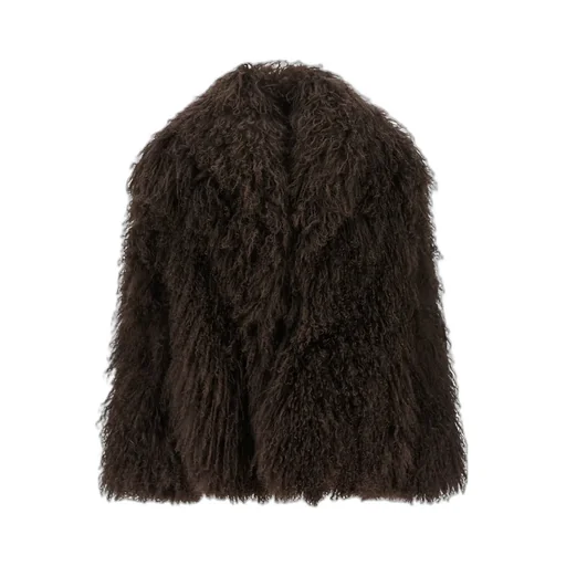 Long-Sleeved Fur Coat