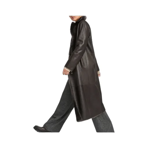 Reversible Shearling Coat