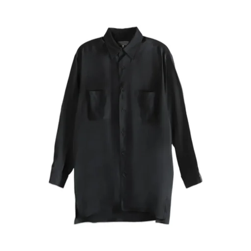Cu Taffeta 2 Collar Big Standard Shirt