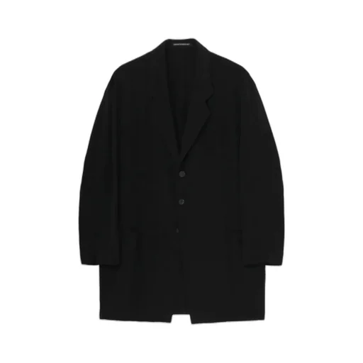 Single-Breasted Wool Jacket