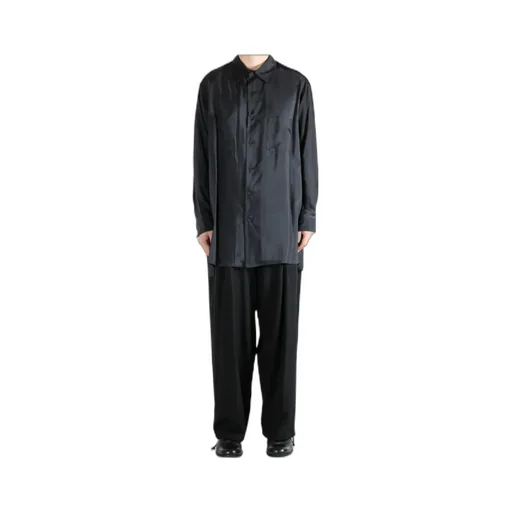 Cu Taffeta 2 Collar Big Standard Shirt
