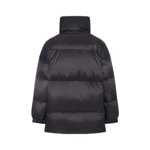 Lambswool-Trim Puffer Jacket