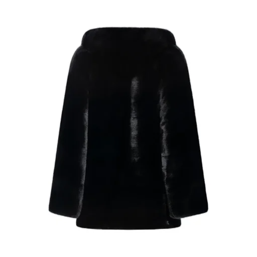 Long-Sleeved Fur Coat