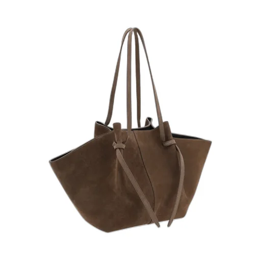 Large Logo Detailed Shoulder Bag