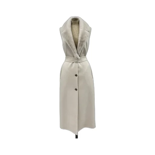 Sleeveless Lapel Vest