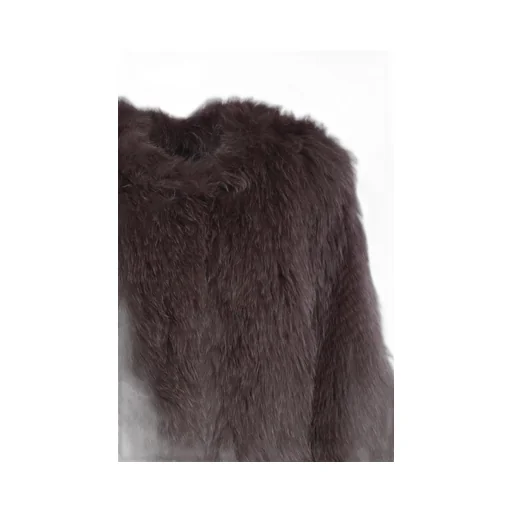 Round Neck Long-Sleeved Coat