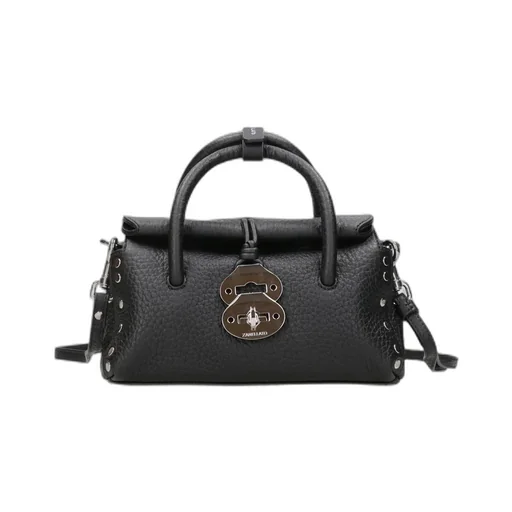 Solid Color Shoulder Bag