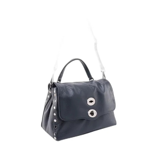 Twist-Lock Top Handle Satchel Bag