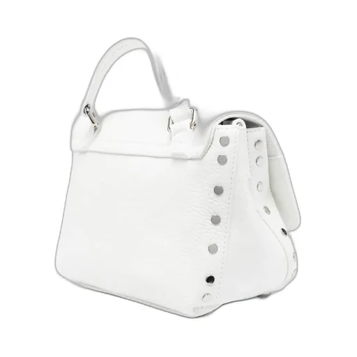 Stud-Detailed Twist-Lock Small Tote Bag