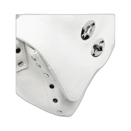 Stud-Detailed Twist-Lock Small Tote Bag