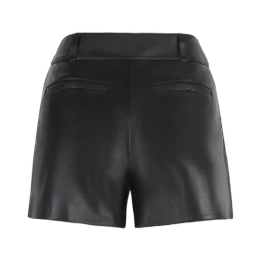 Flared Drawstring Shorts