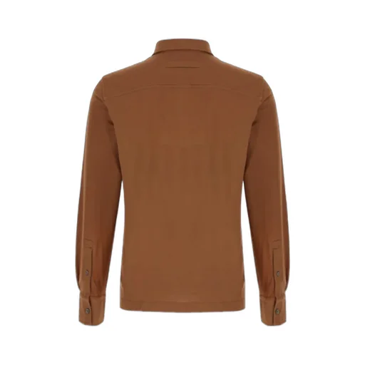 Long-Sleeved Polo Shirt
