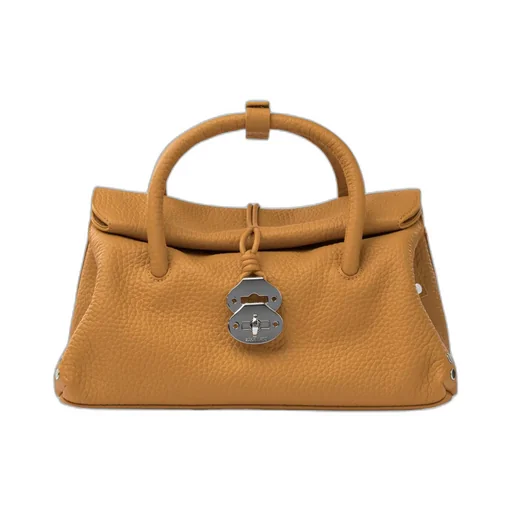 Solid Color Shoulder Bag