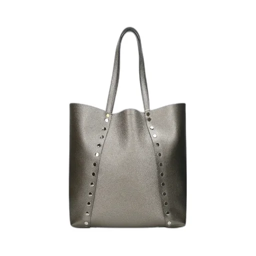 Stud-Detail Tote Bag