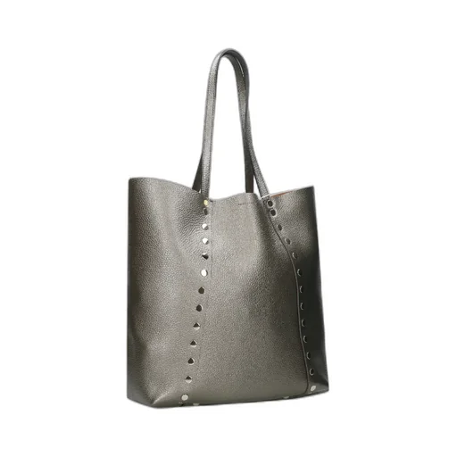 Stud-Detail Tote Bag