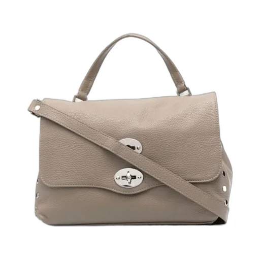 Postina Small Leather Tote Bag