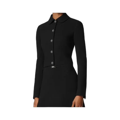 CrÊPe Cropped Jacket