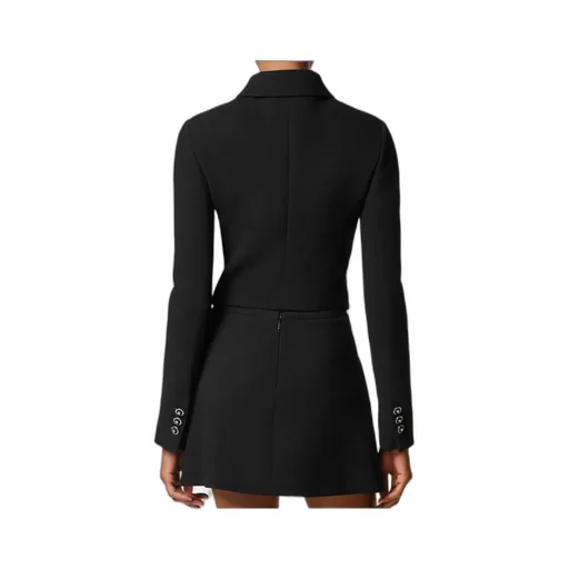 CrÊPe Cropped Jacket