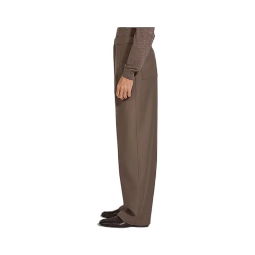 Silk And Wool Pants