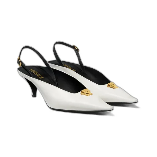 Pointed-Toe Slingback Pumps