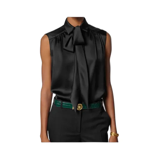 Decorative Tie Sleeveless Top
