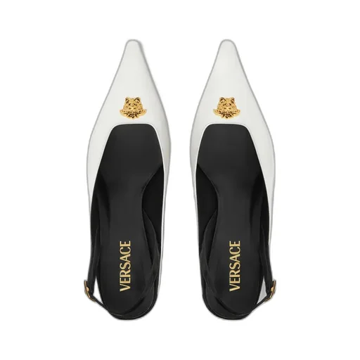 Pointed-Toe Slingback Pumps