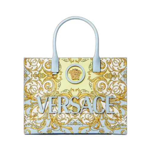 La Medusa Printed Large Tote Bag