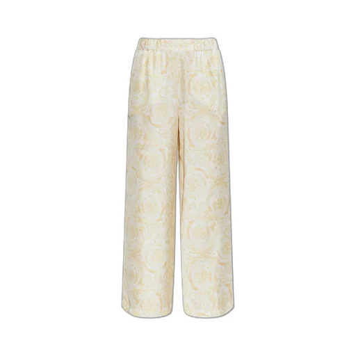 Pattern-Printed Trousers