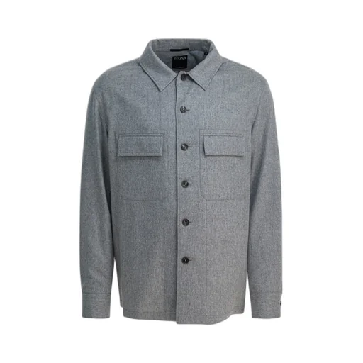 Long Sleeved Buttoned Overshirt