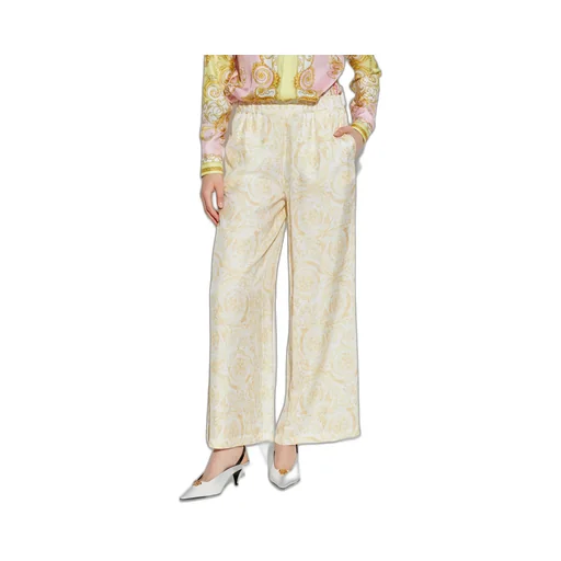 Pattern-Printed Trousers