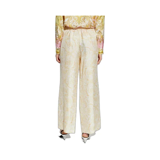 Pattern-Printed Trousers