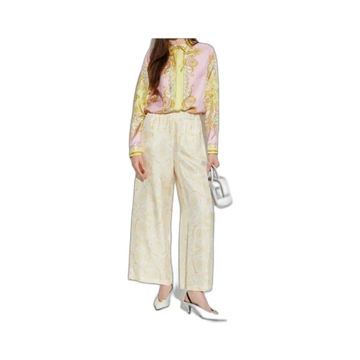 Pattern-Printed Trousers