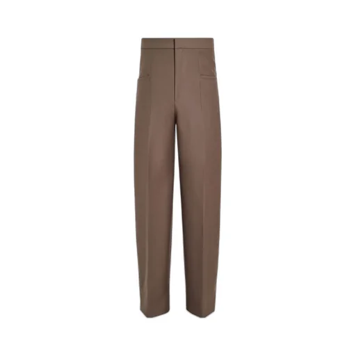 Silk And Wool Pants