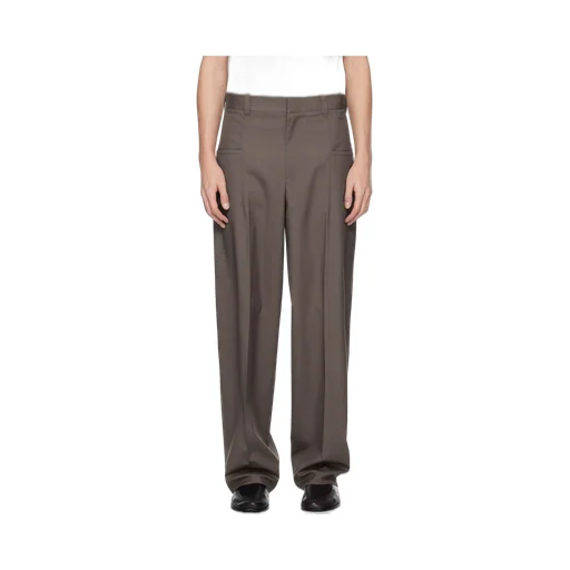 Silk And Wool Pants