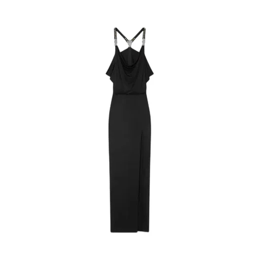 Sleeveless Gathered Gown