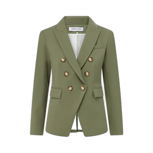 Long-Sleeved Suit Coat