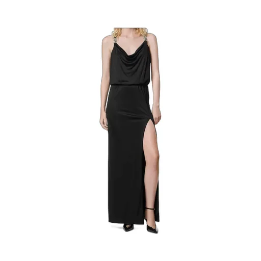 Sleeveless Gathered Gown