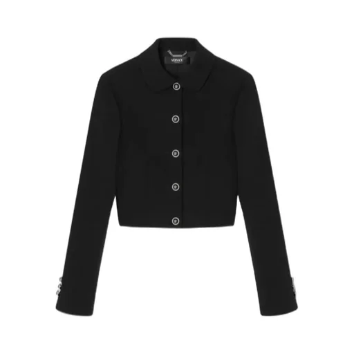 CrÊPe Cropped Jacket
