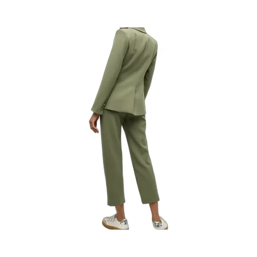 Long-Sleeved Suit Coat